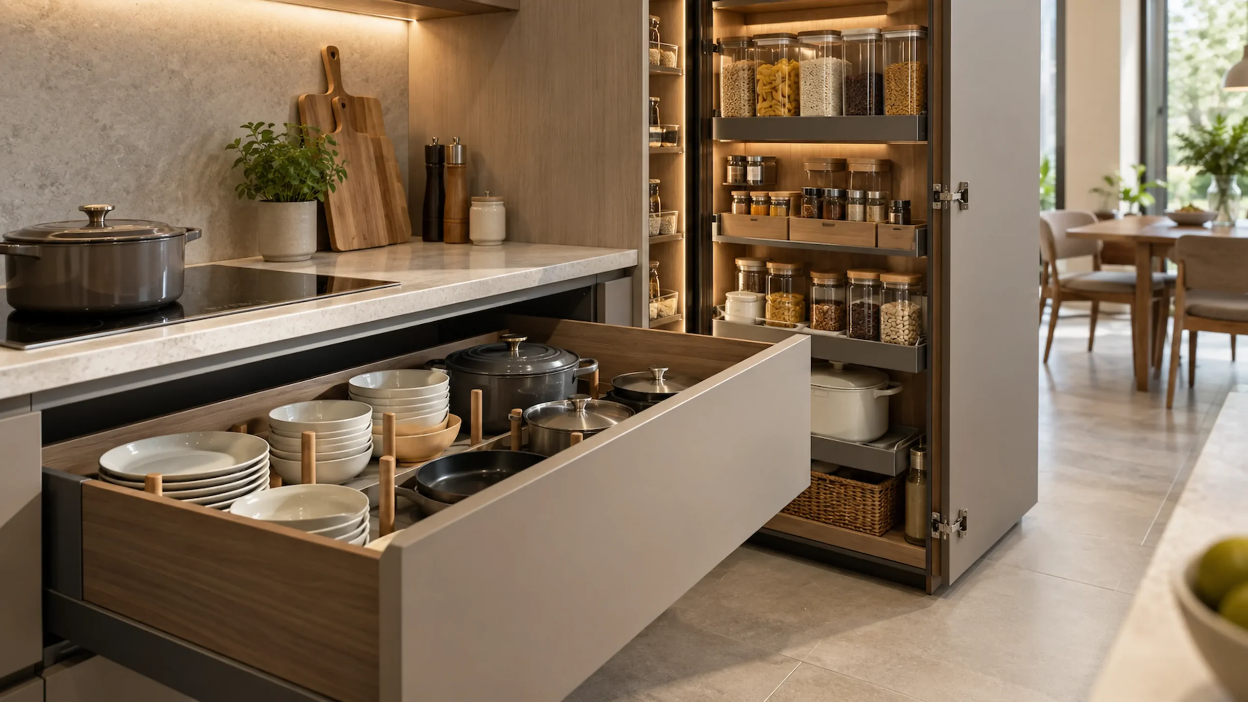 Kitchen Cabinet Malaysia storage planning