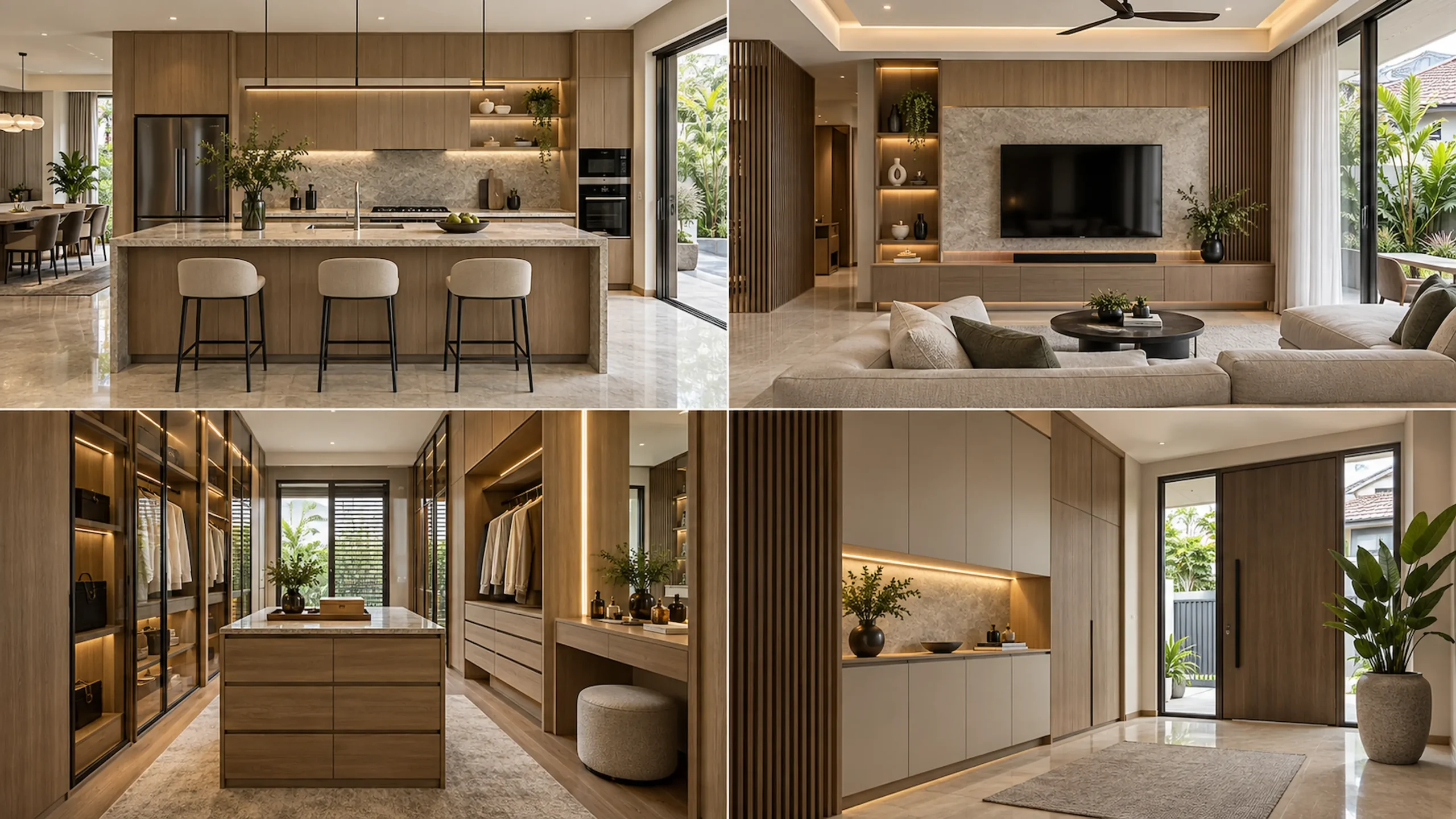 Whole House Cabinet by MKA Malaysia