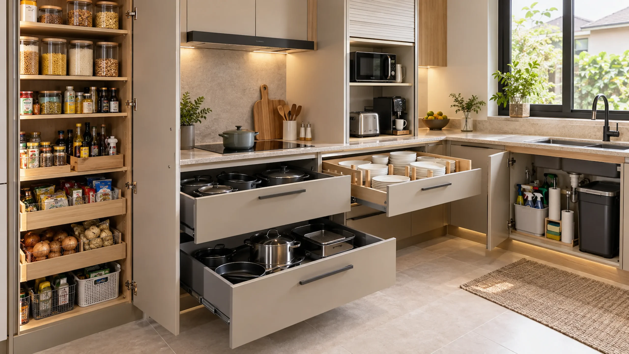 Full House Cabinet Malaysia kitchen storage