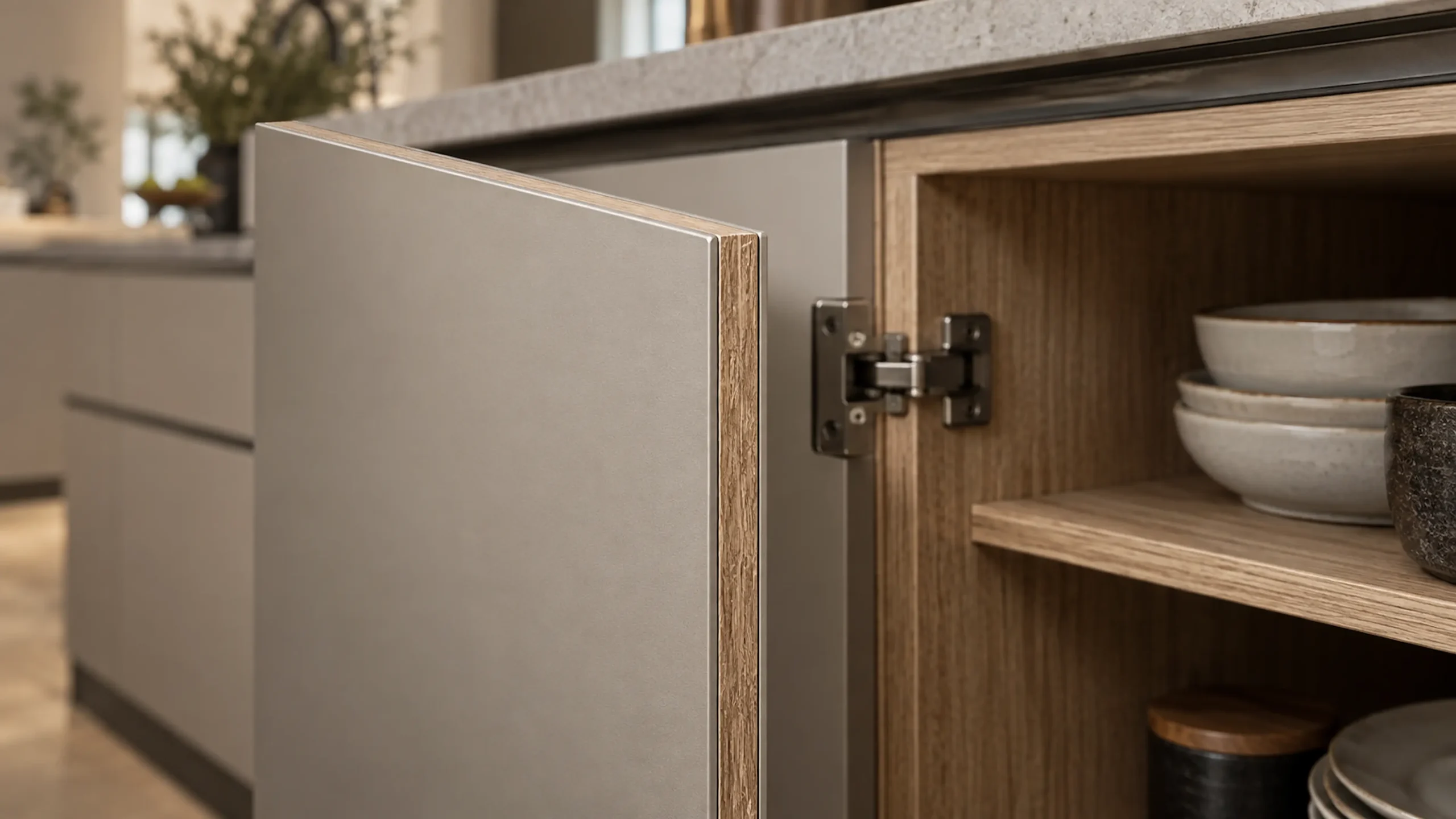Premium Cabinet Malaysia material detail