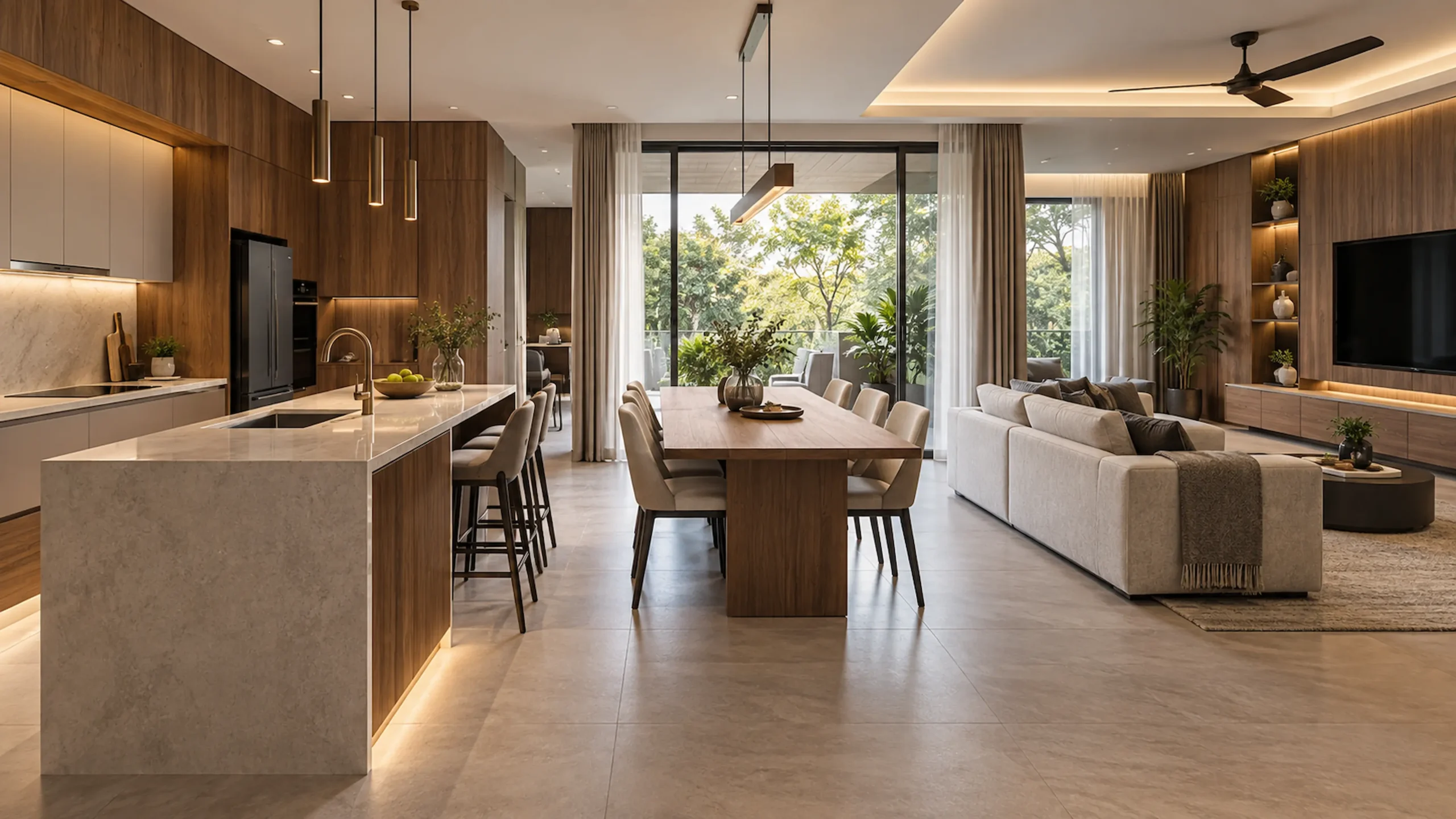 Luxury Interior Design Malaysia cohesive living spaces