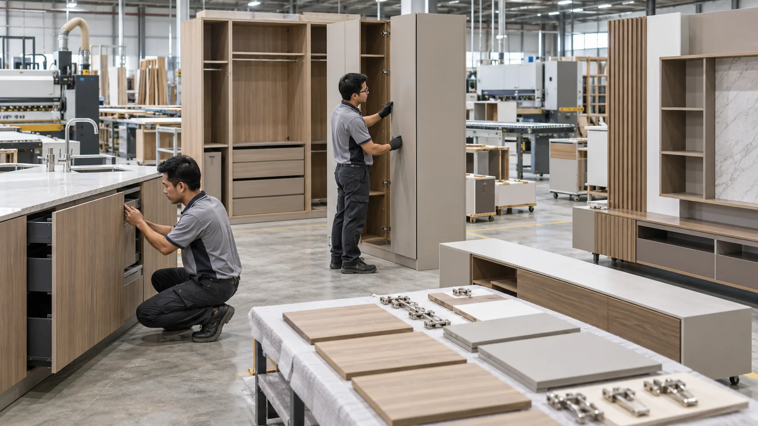 Kitchen Cabinet Manufacturers Malaysia whole-house production
